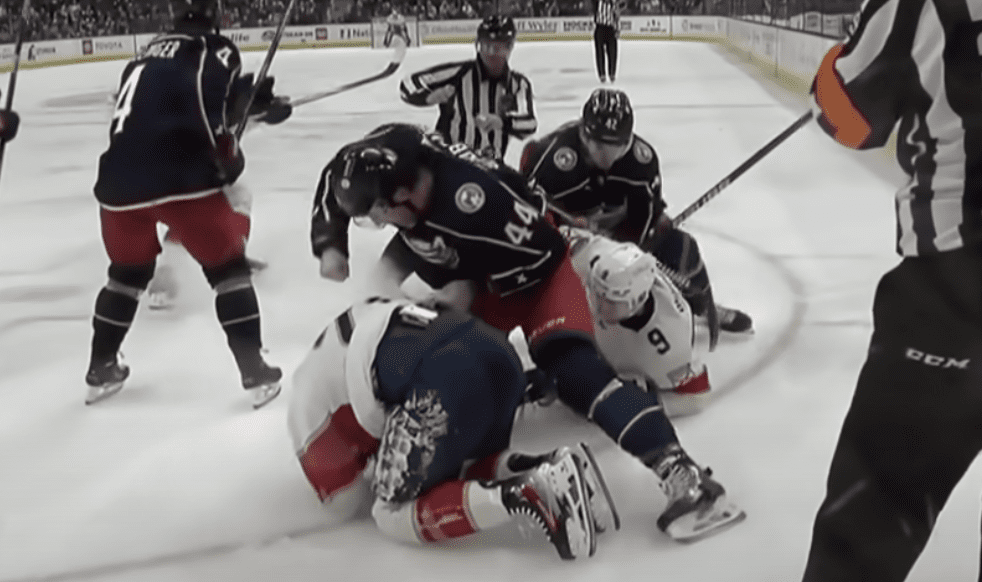 Pittsburgh Penguins, Penguins news, Erik Gudbranson punches Nick Cousins